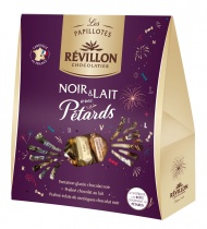 Pochette de papillotes+pétards noir+lait