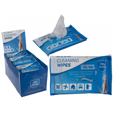 Lot de 48 Sachetsx10 de lingettes hygiéniques 
